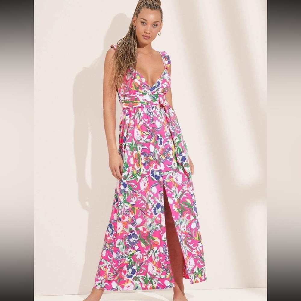 Anthropologie Maaji Zinnia Loving Maxi Dress S NWT